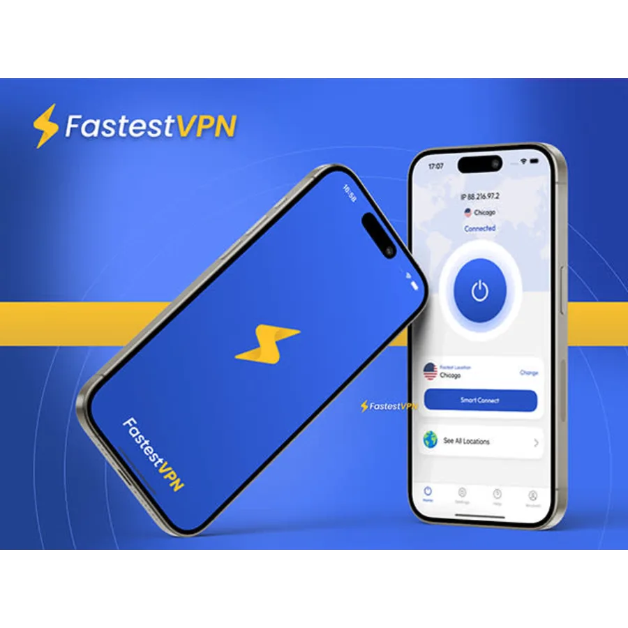 FastestVPN Pro 15-Device Lifetime Subscription: $40