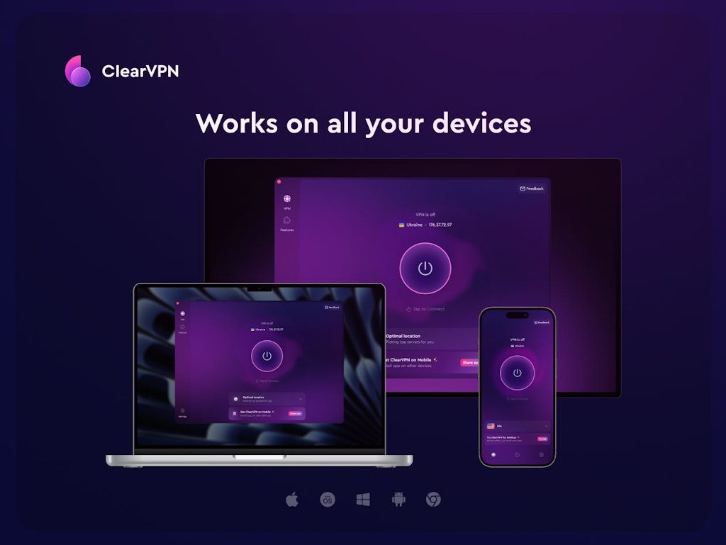 ClearVPN Premium Plan 1-Year Subscription Promo at Stacksocial