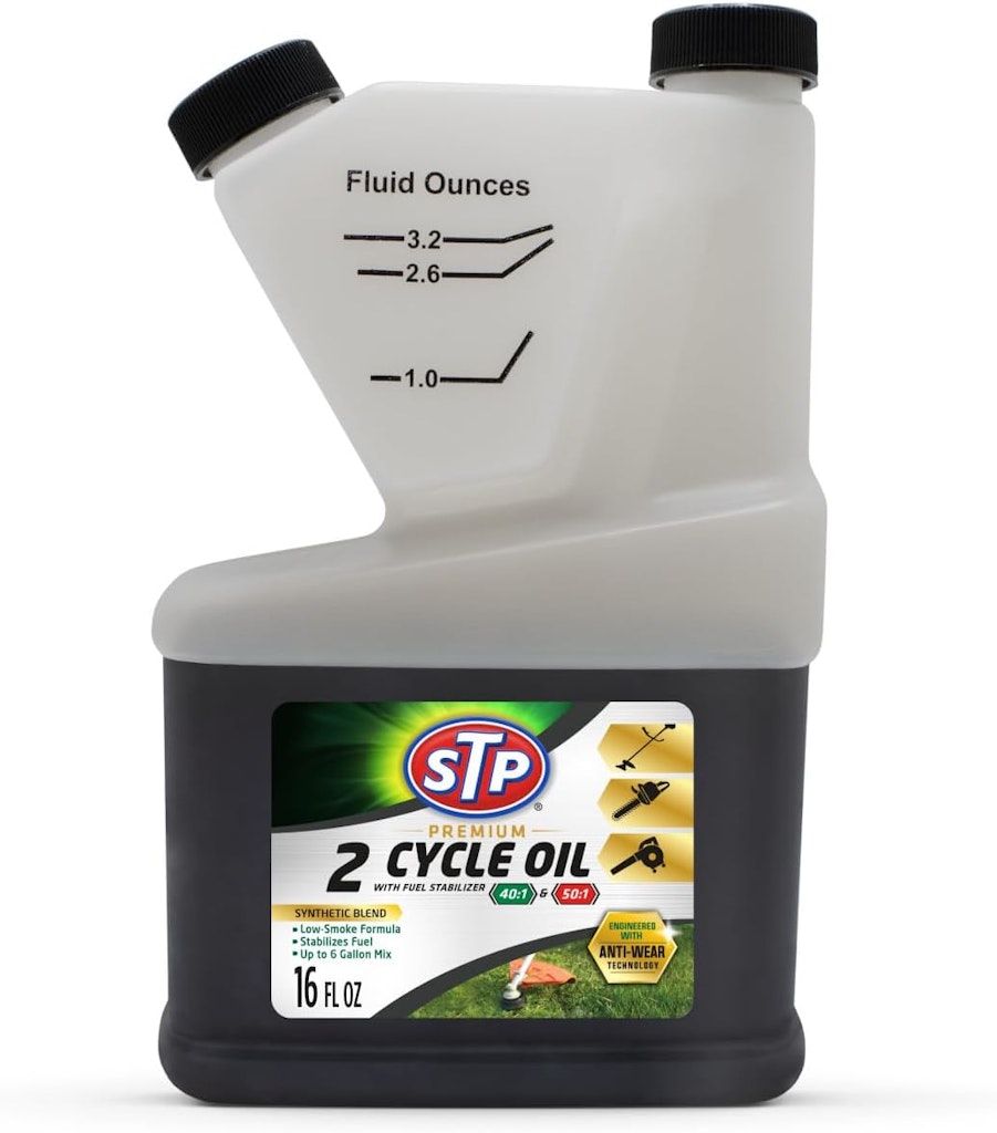 STP Premium 16-oz. 2-Cycle Oil with Fuel Stabilizer: $7.99 w/ Sub & Save