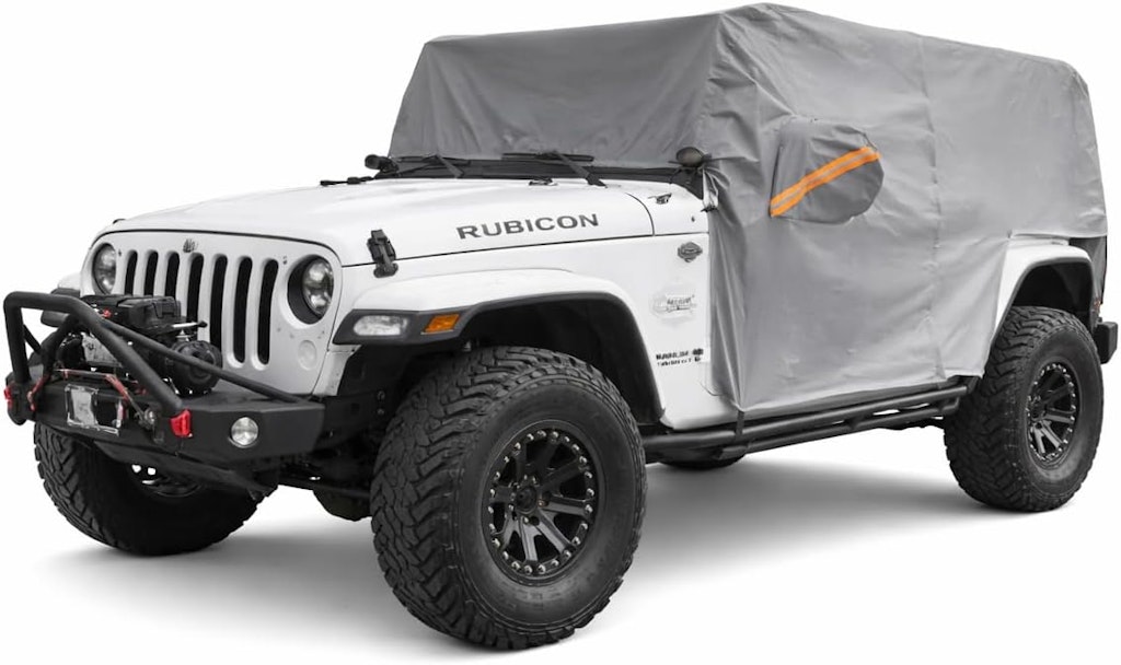 Morhept Cab Cover for Jeep Wrangler 4-Door (2007-2026): $19