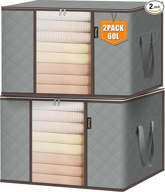 Baleine 16-Gal. Clothes Storage Bags 2-Pack : $8