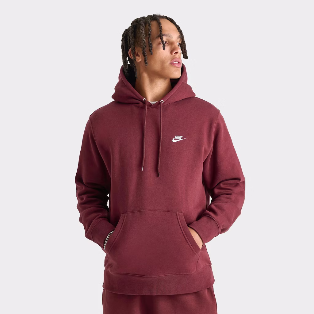 Nike Men's Club Fleece Embroidered Hoodie (S only): $20
