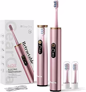 GearOra M23 Travel Electric Toothbrush: $17.99