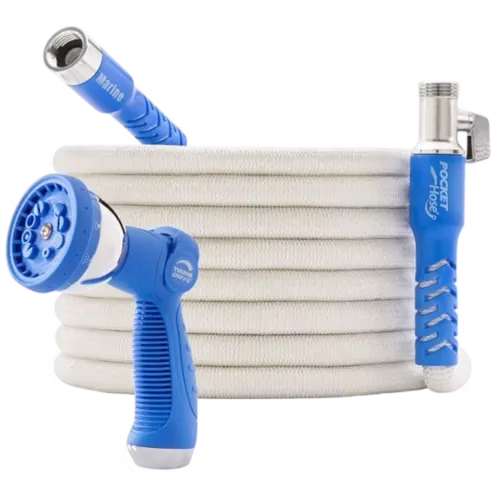 Pocket Hose 100-Foot Marine Garden Hose with Sprayer: $39.99