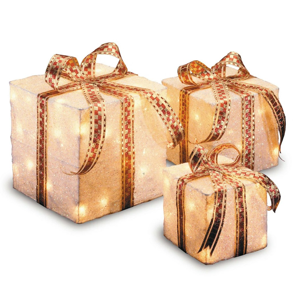 The Holiday Aisle Pre-Lit Sisal Gift Box Assortment Birch Lane Promo: $10 off + an extra 10% off The Holiday Aisle Pre-Lit Sisal Gift Box Assortment Birch Lane Promo: $10 off + an extra 10% off