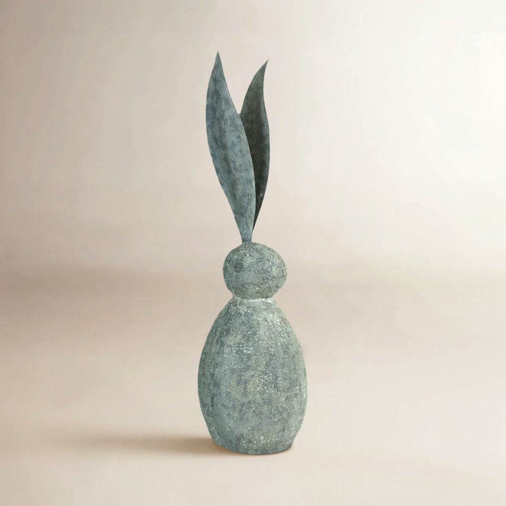 Okelly Faux Stone Rabbit Figurine Birch Lane Promo:  $34 off + an extra 10% off 