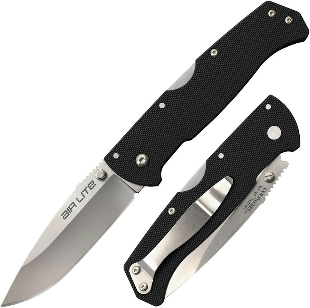 Cold Steel Air Lite 3.5" AUS10A Drop Point Blade: $46 Cold Steel Air Lite 3.5" AUS10A Drop Point Blade: $46