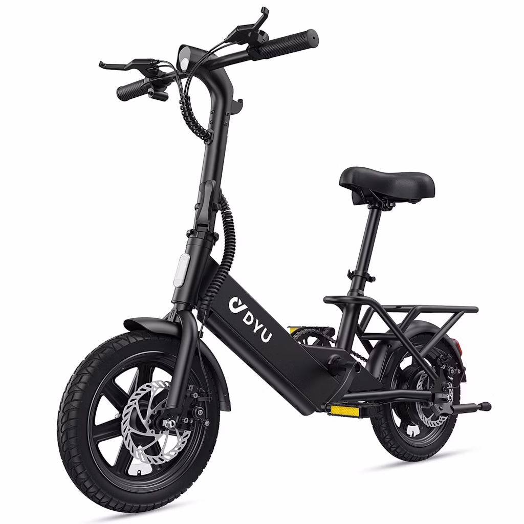 DYU 14" Folding Electric Bike: $230