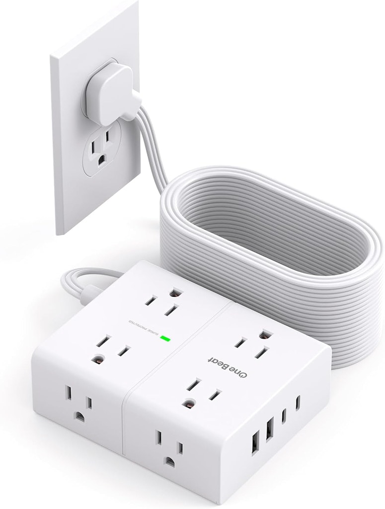 15-Foot Surge Protector Power Strip: $9.99 w/ Prime