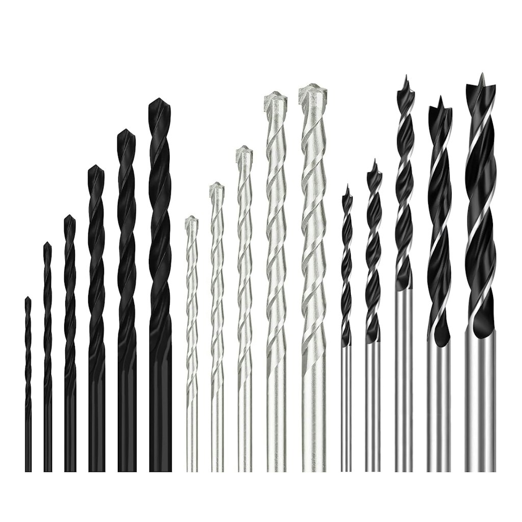 16-Piece Drill Bit Set: $4.99 16-Piece Drill Bit Set: $4.99