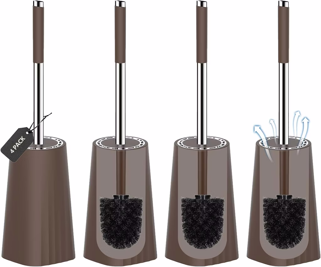 SetSail Toilet Brush 4-Pack: $10