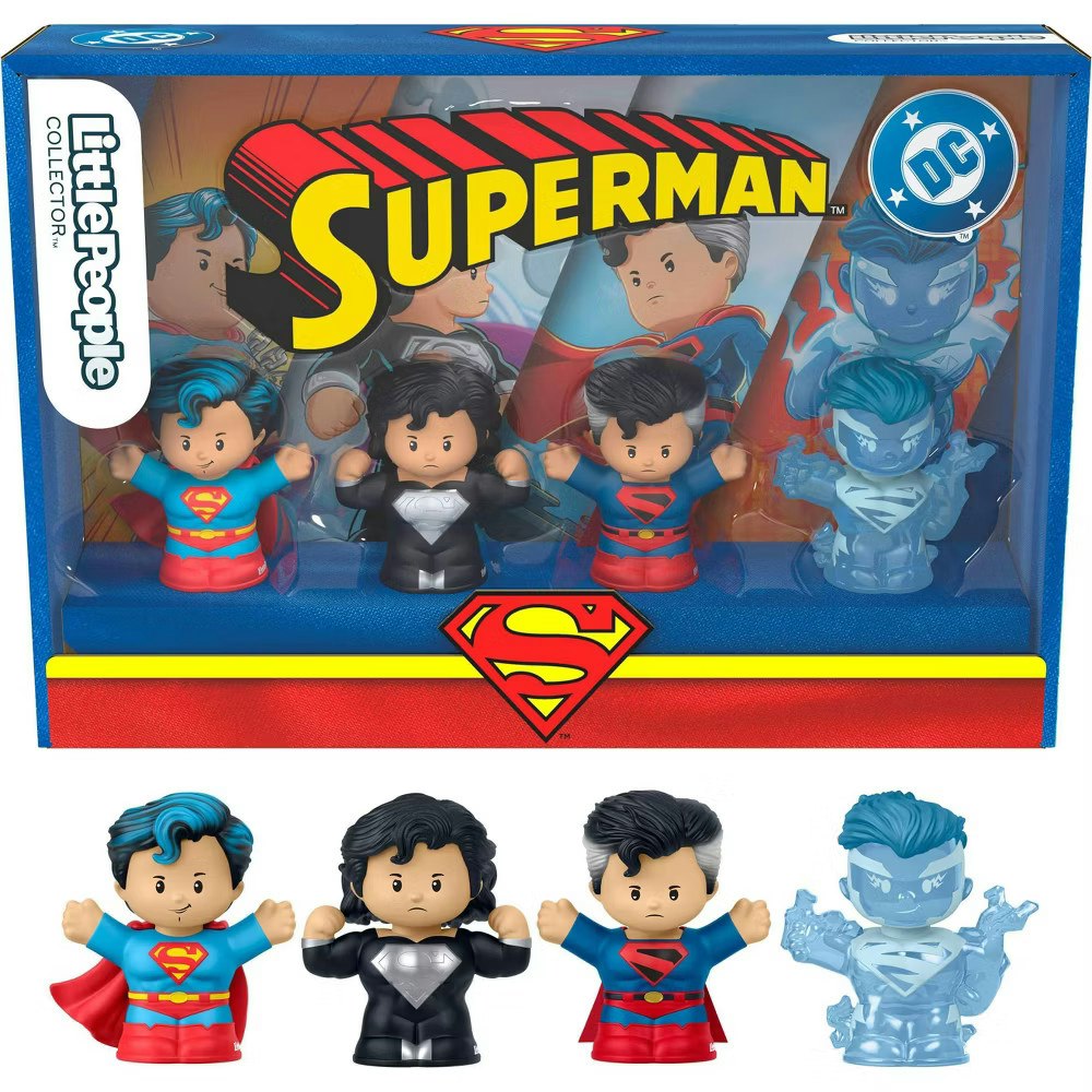 Little People Superman Through The Ages Mini Figure: $8.54 Little People Superman Through The Ages Mini Figure: $8.54