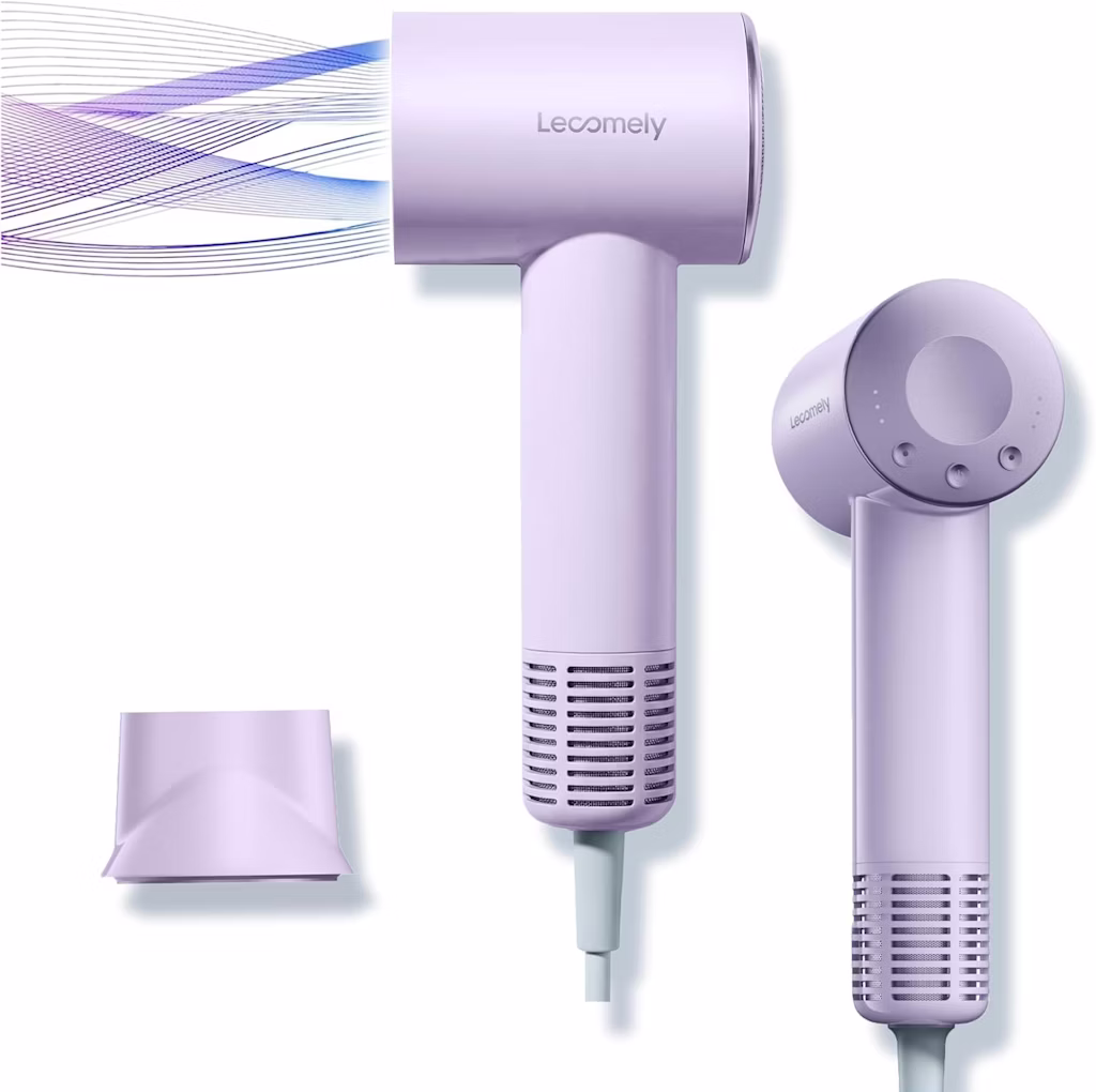 Lecomely Dual-Voltage Hair Dryer: $44.99