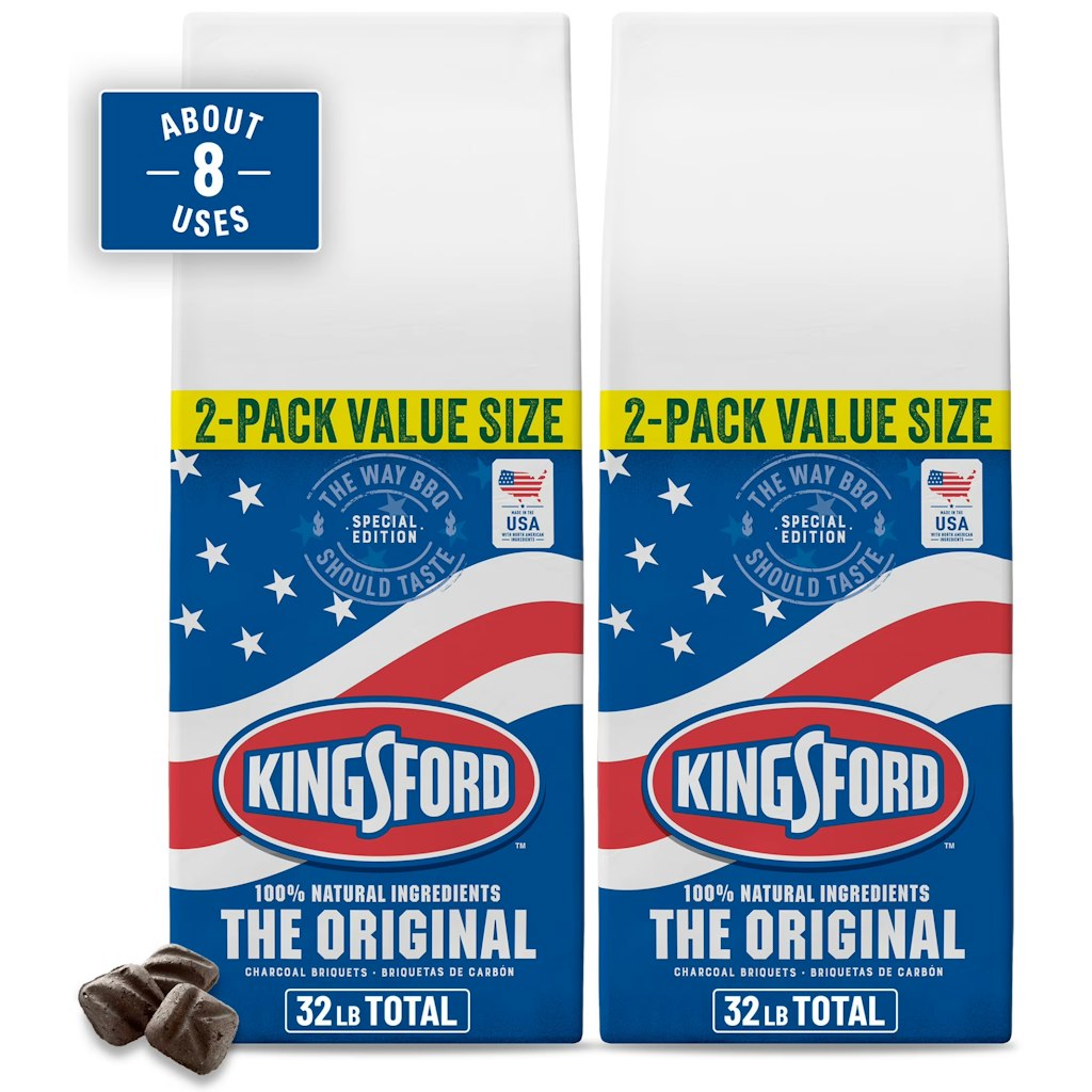 Kingsford 16-lb. Original Charcoal Briquettes 2-Pack: $18