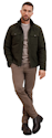 Banana Republic Factory Men's Padded Mock-Neck Jacket for $17 in cart + free shipping w/ $50