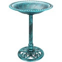Best Choice Products Outdoor Rustic Pedestal Bird Bath for $25 + free shipping