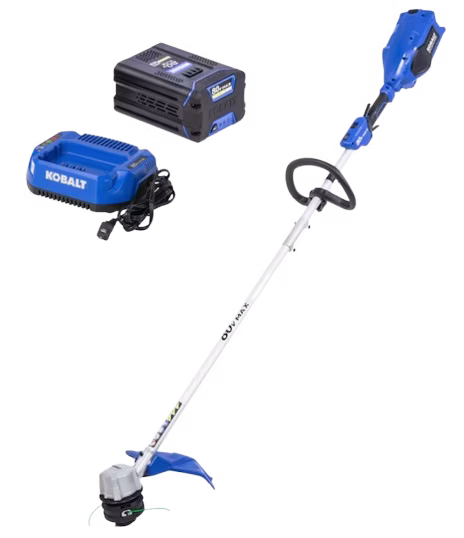 Kobalt 80V 16" String Trimmer with Battery & Charger: $149