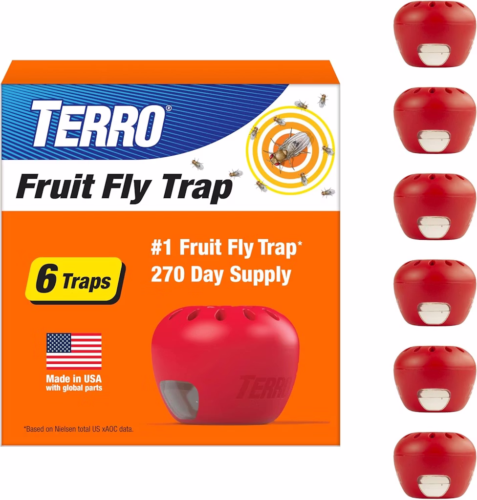 Terro Fruit Fly Traps 6-Pack: $14 w/ Subscribe & Save