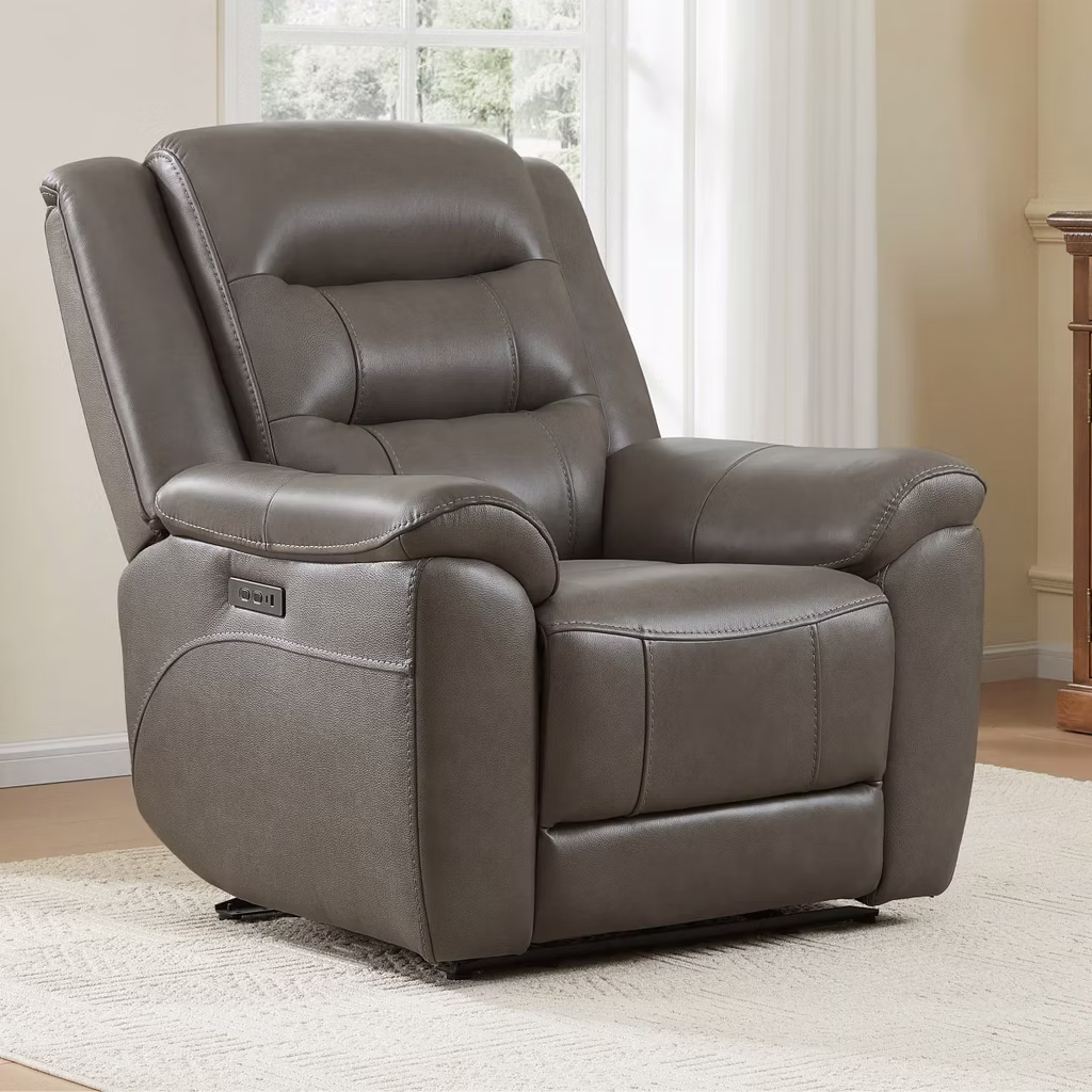 Gilman Creek Mason Leather Power Recliner: $500