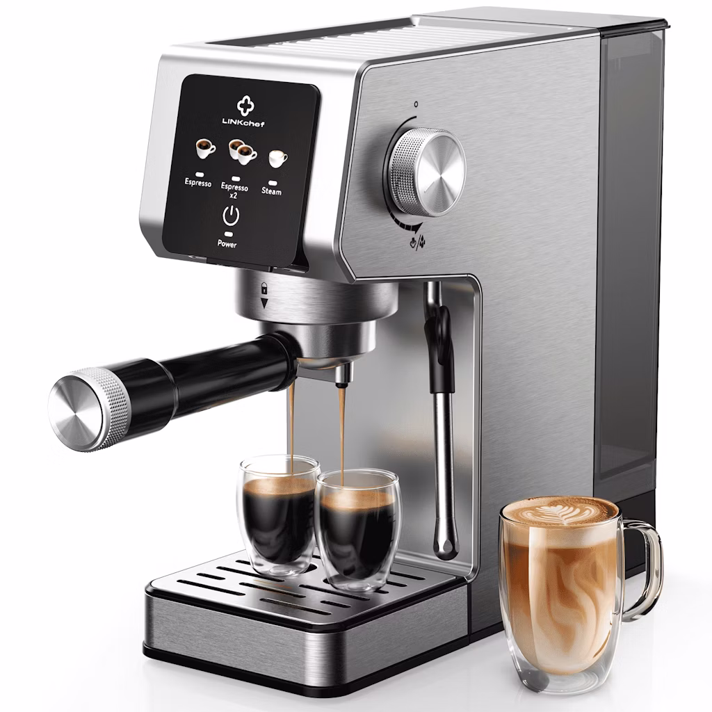Open Box LinkChef 20-Bar Espresso Maker: $28.80