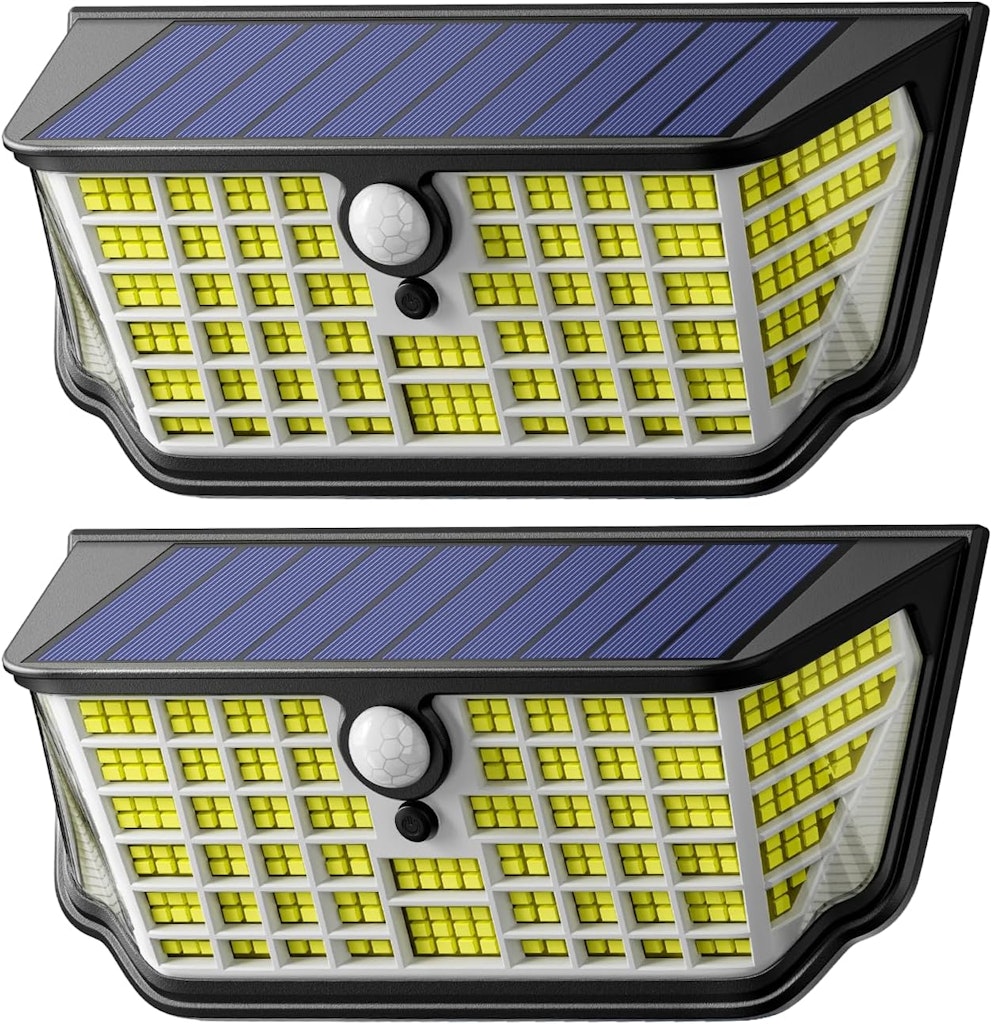 WdtPro Outdoor Waterproof Solar Lights 2-Pack: $17.99