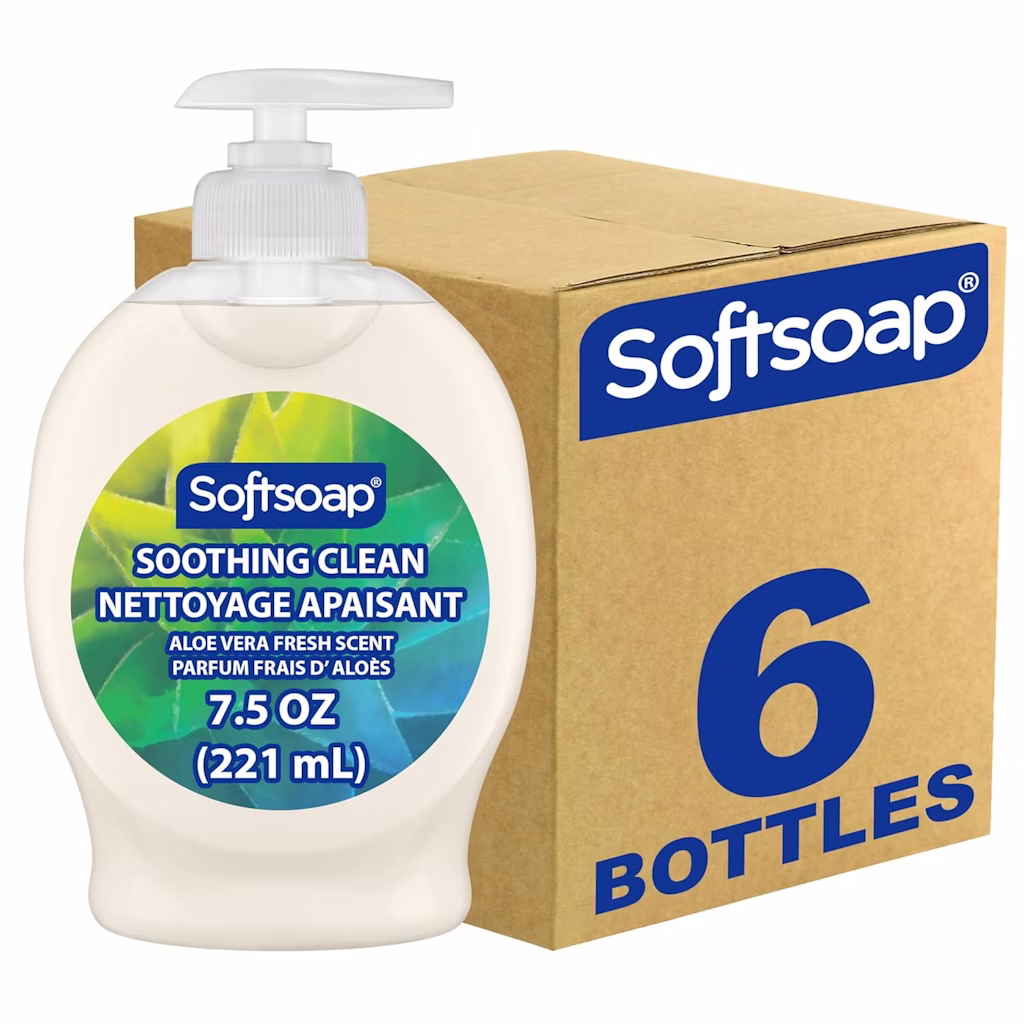 Softsoap Moisturizing Liquid 7.5-fl oz. Hand Soap 6-Pack: $5.70