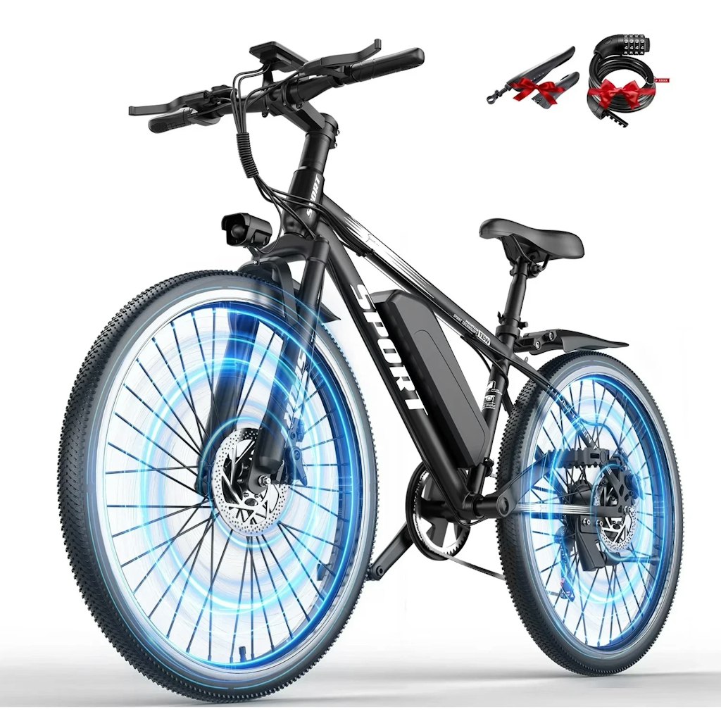 Askgo 1,500W 26" eBike: $349.99