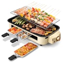 Suslas 1,500W Electric Indoor Grill & Griddle for $44 + free shipping
