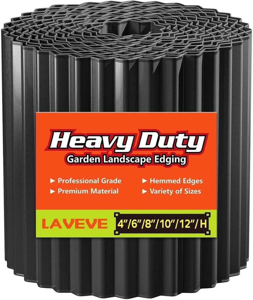 Laveve 6" x 40-Foot Corrugated Metal Garden Edging for $25 + free shipping w/ Prime?
