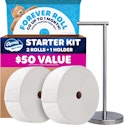 Charmin Ultra Soft Forever Toilet Roll Starter Kit for $20 + free shipping w/ Prime