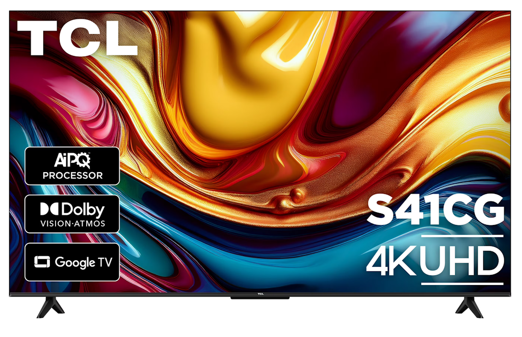 TCL 55" 55S41CG 4K LED Smart Google TV: $198