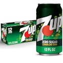 7-Up Zero Sugar Soda 12-oz. Can 12-Pack for $5 + free shipping w/ Prime