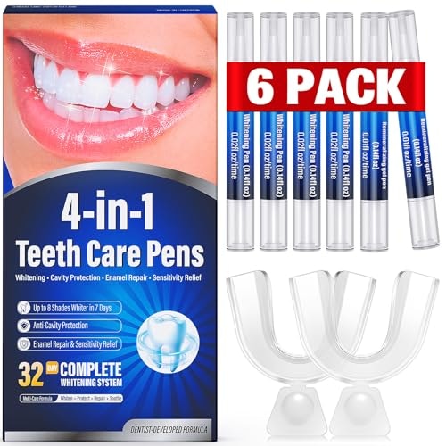 4-in-1 Teeth Whitening Pen Kit 6-Pack: $10.70