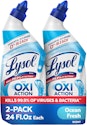 Lysol Toilet Bowl 24-oz. Cleaner Gel 2-Pack for $3.53 via Sub & Save + free shipping w/ Prime