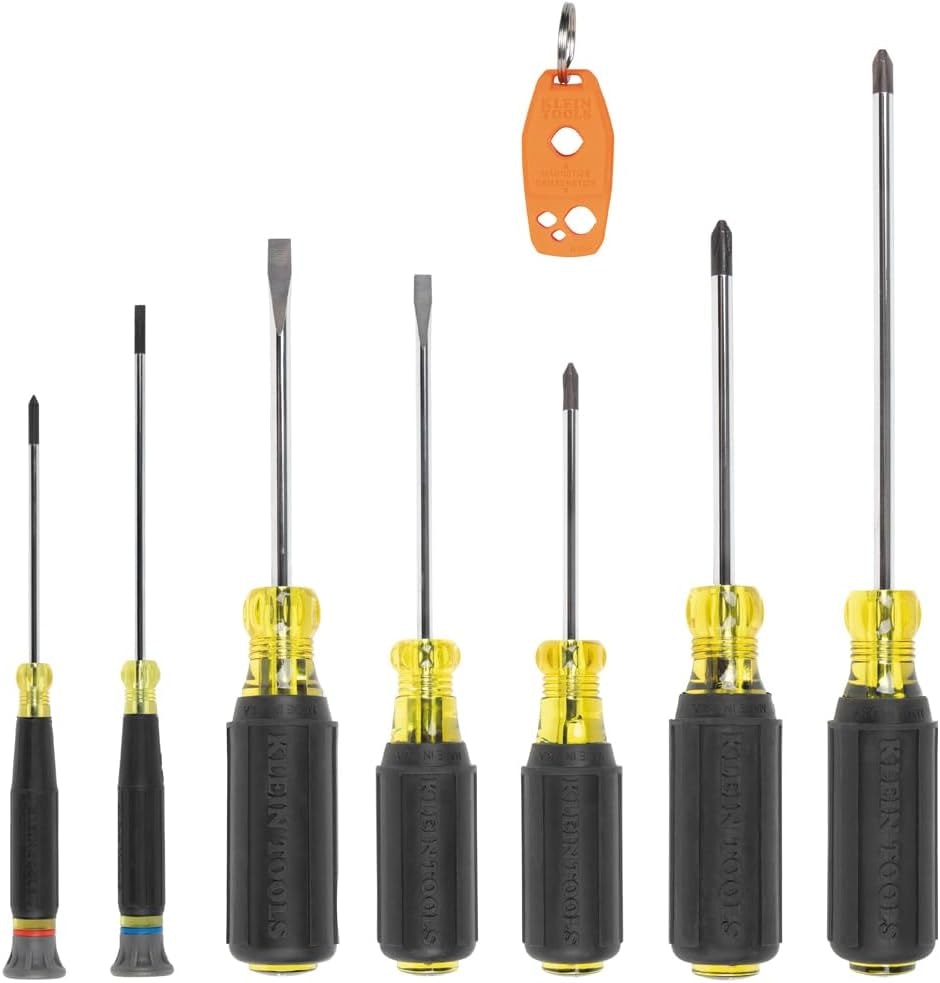 Klein Tools 8-Piece Screwdriver Set: $33