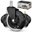 Ticonn Office Chair Caster Wheels 5-Pack for $14 + free shipping w/ Prime