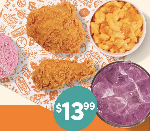 Popeye's x One-Piece Meal: $14