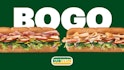 Subway Footlongs : Buy one get one free