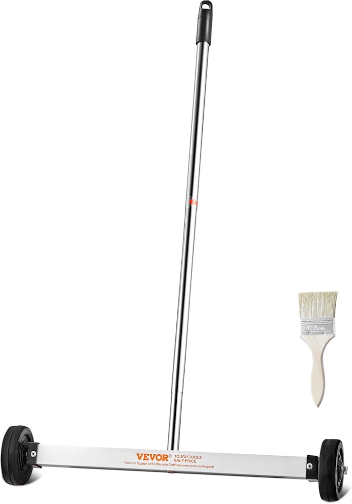 Vevor Magnetic Pick Up 17" Lawn Sweeper: $14