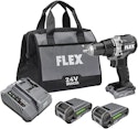 Flex 24V 0.5" 2-Speed Drill Driver Kit w/2 2.5Ah Lithium Battery & 160W Fast Charger for $165 + free shipping w/ Prime