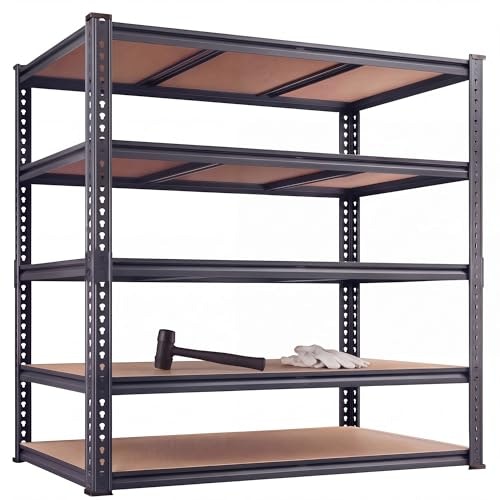 Lionhon 5-Tier Heavy-Duty Garage Shelf: $69.59
