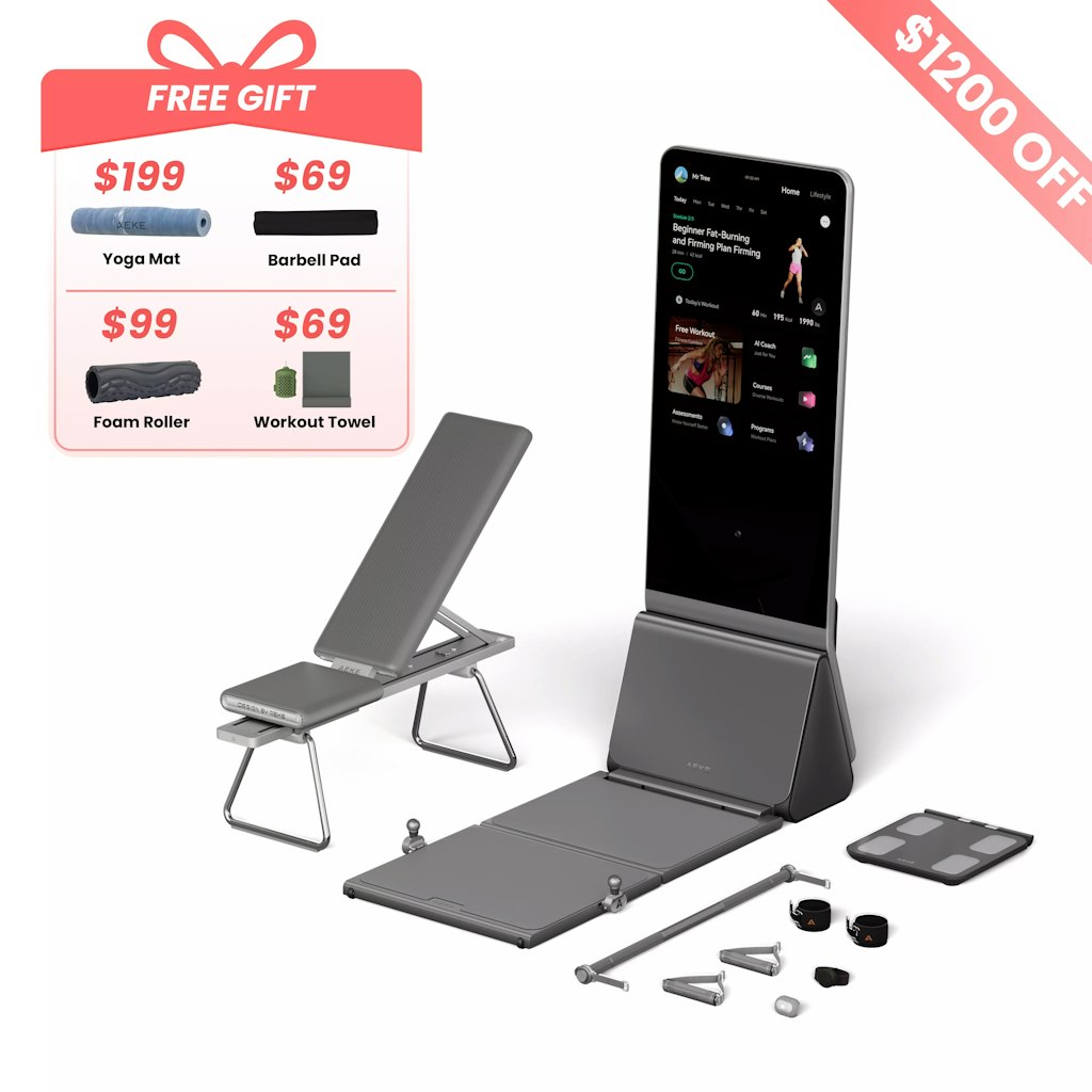 Aeke K1 Smart Home Gym w/ Bench: $3,548