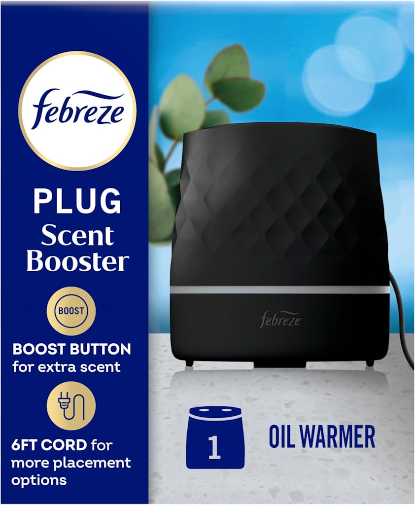 Febreze Plug Scent Booster Continuous Scent Device Oil Diffuser: $4.99