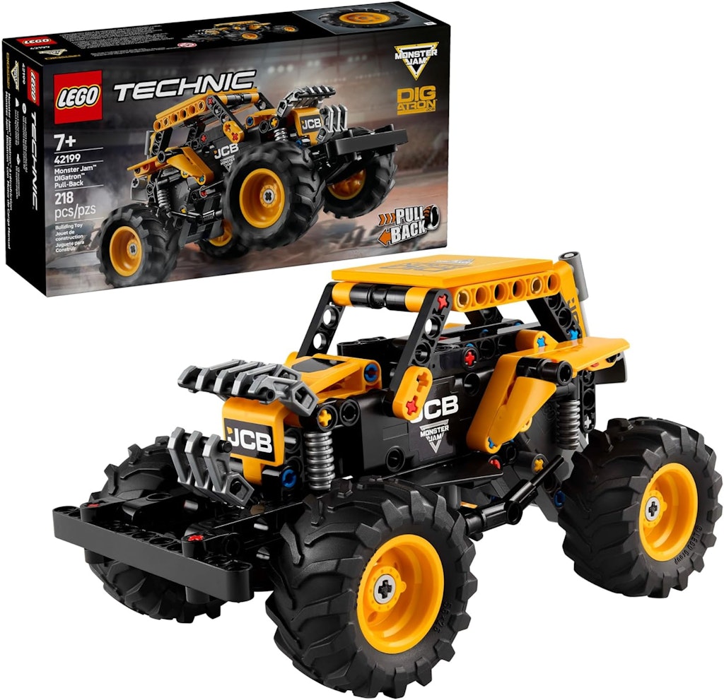 LEGO Technic Monster Jam DIGatron Pull-Back Monster Truck Toy: $22.39
