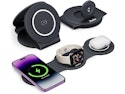3-in-1 Wireless Magnetic Foldable Charging Station for Apple for $7 + free shipping w/ Prime