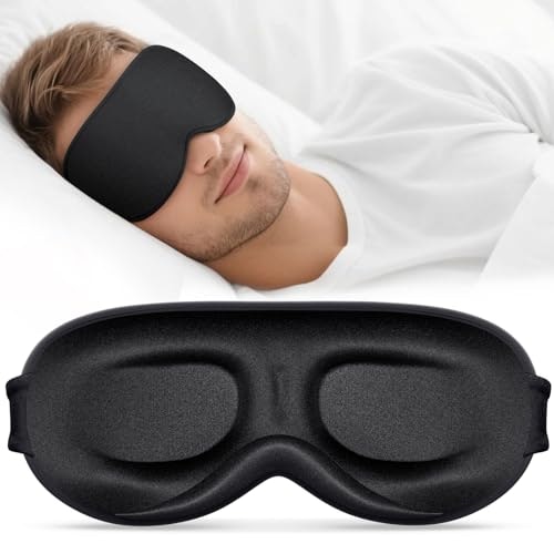 Vynix 3D Blackout Sleep Mask: $4.61