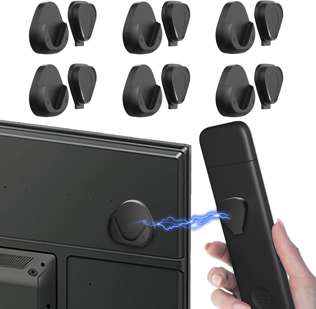 Magnetic Remote Control Holder Wall Mount: $6.99