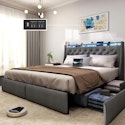 Storage Bed Frame for From $186 + free shipping