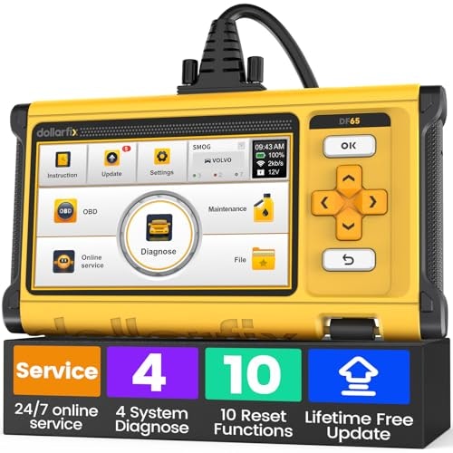 BIDirectional 4-System OBD2 Diagnostic Scanner: $149.98