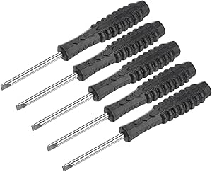Mini 4mm Flat Head Screwdriver 5-Piece Set: $3.23